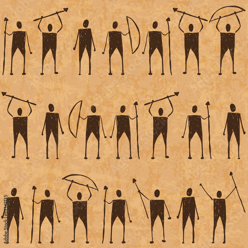 Prehistoric cave paintings