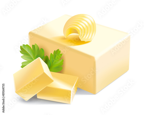 Butter illustration