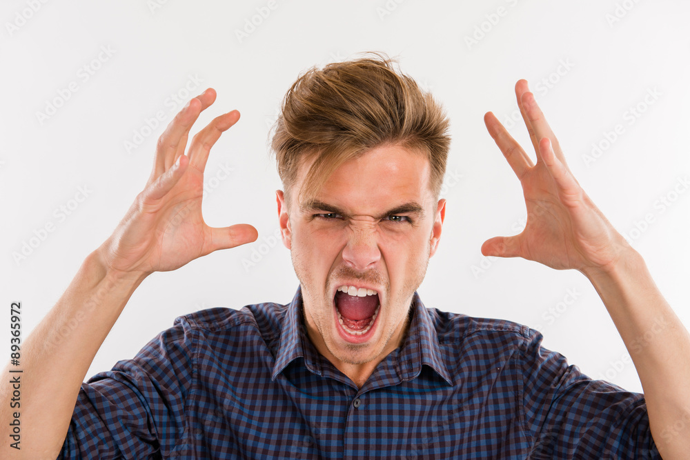 man in a rage man in a rage