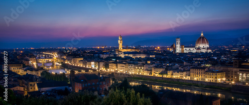 Piazza Michelangelo de Florence, Italie