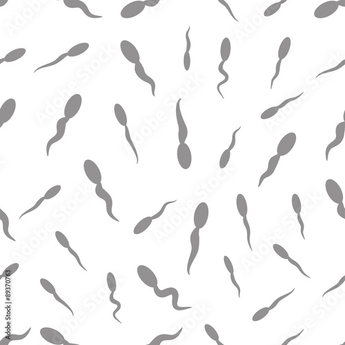 Obraz na płótnie seamless pattern with sperm w salonie