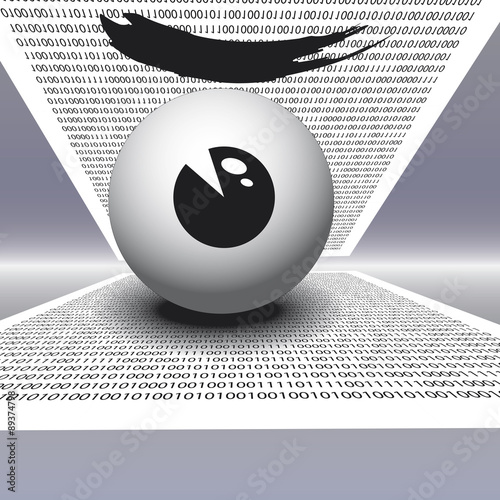 Spionage  Auge