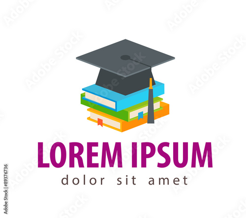 school, college, university vector logo design template