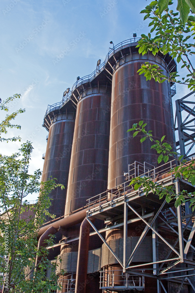 Stahlwerk StockFoto Adobe Stock