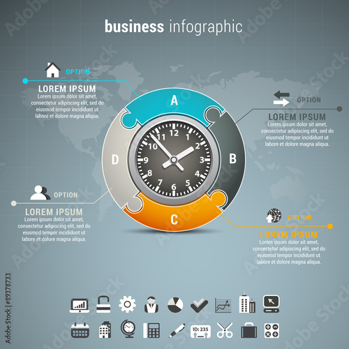 Business infographic