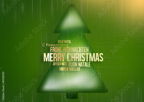 Merry Christmas multilingual
