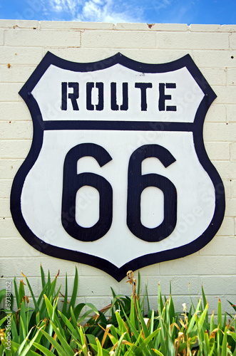 Sigle route 66 photo