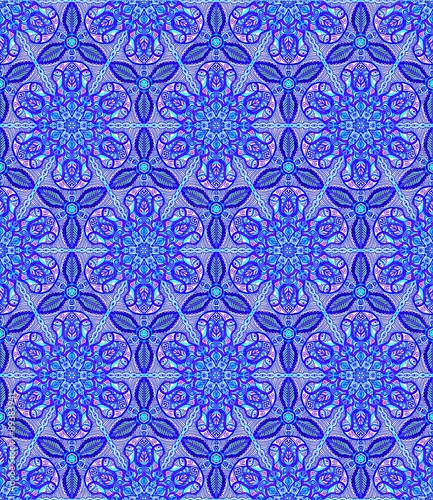 Blauw herhalend patroon photo