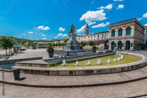 Francois Mitterrand Square in Cahors, France