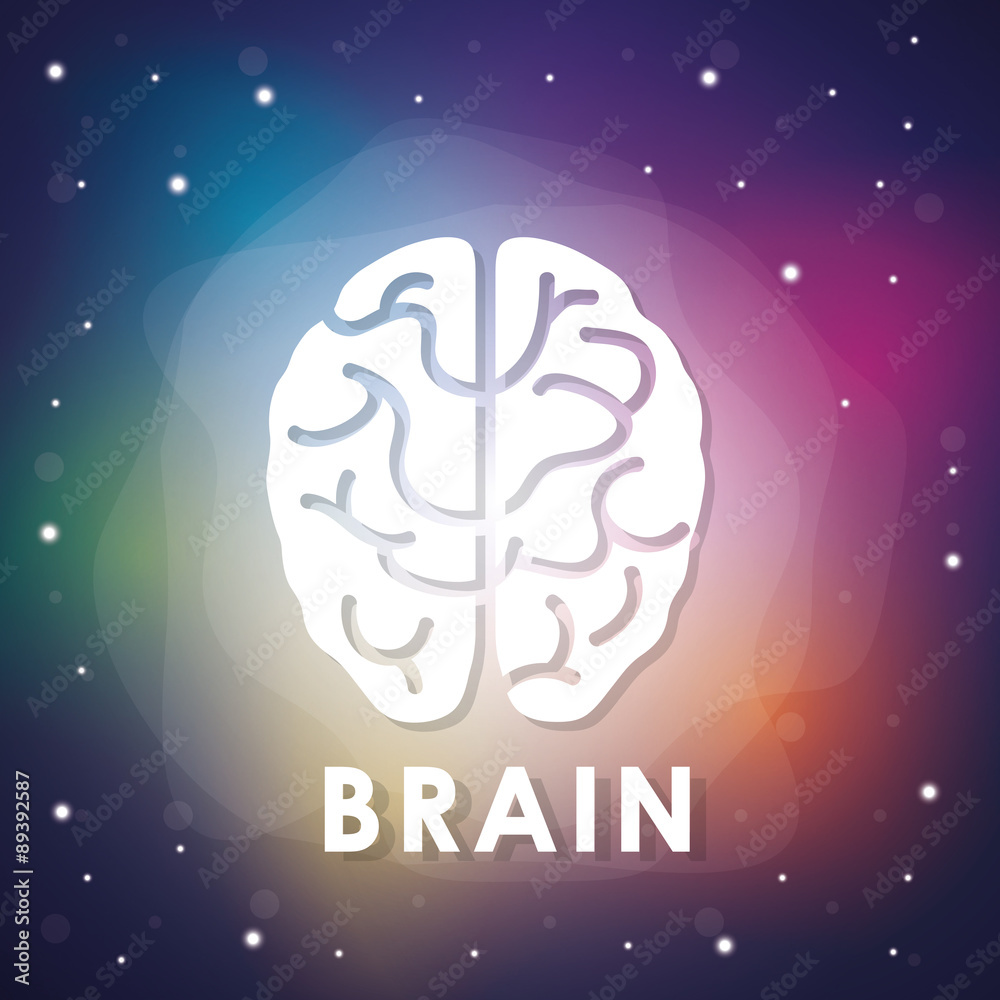 Human brain design. Human brain design.