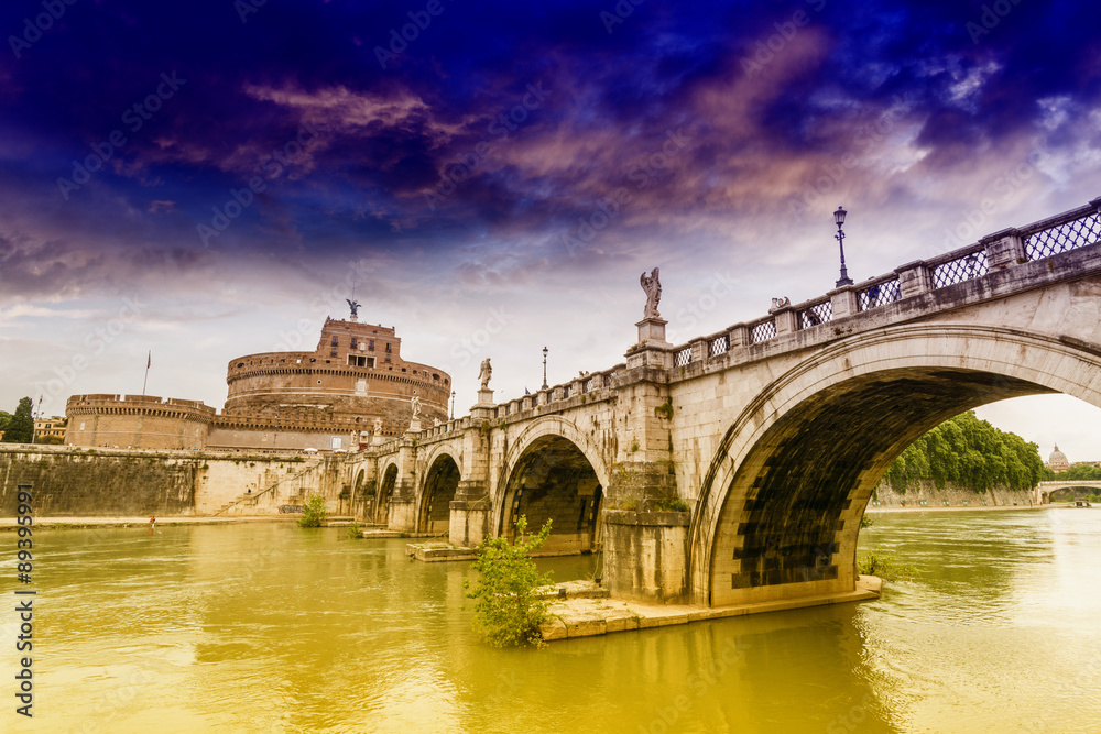 Castel St. Angelo Bridge, Rome