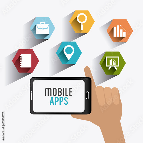 Mobile apps design.