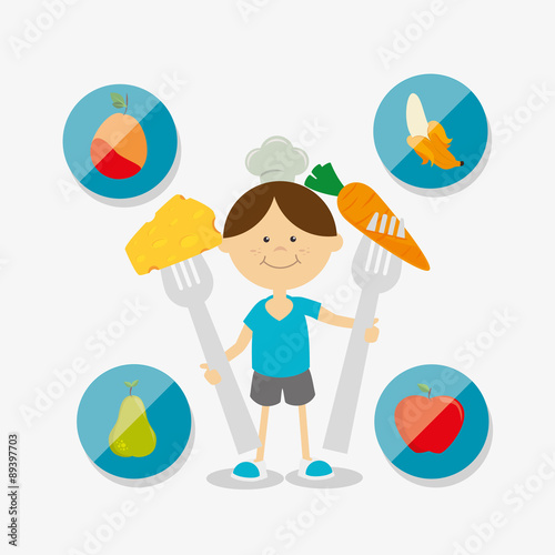 Kids food design.