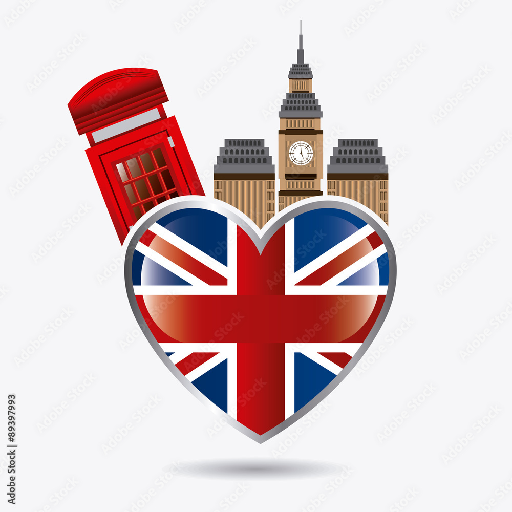 Fototapeta premium London england design.