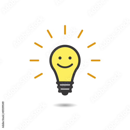 Smiling bulb