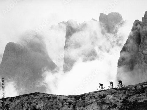 Hiking, cycling, mountain biking