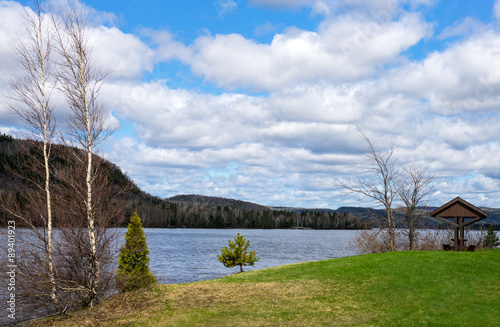 Canada,Quebec, La Tuque, landscapes on the 155 road