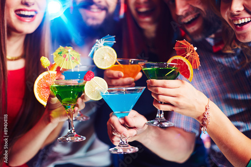Canvas Print Cocktail party