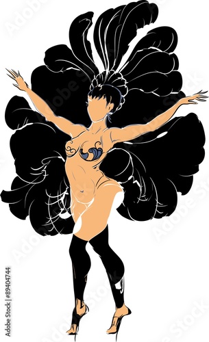 Burlesque Dancer