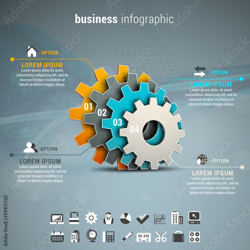 Business infographic
