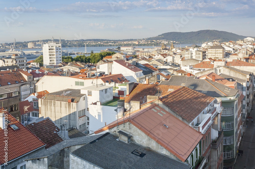 Ferrol city roofs
