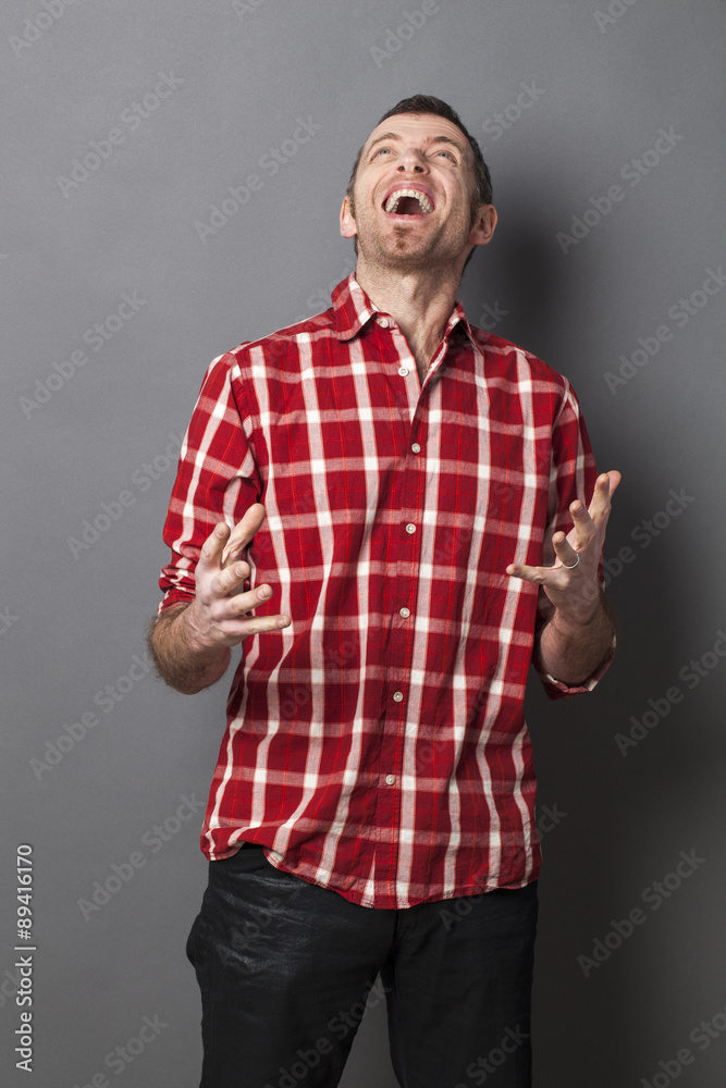 shouting 40s man shouting for victory shouting 40s man shouting for victory