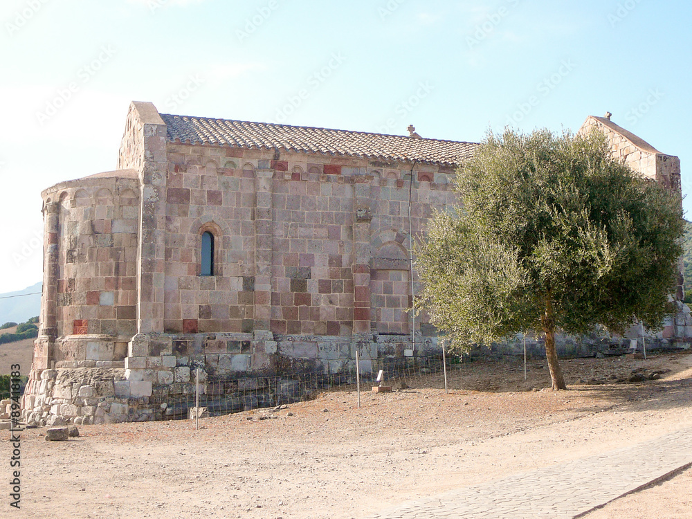 St Lussorio church in Fordongianus