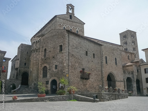 Bilde på lerret View of Anagni