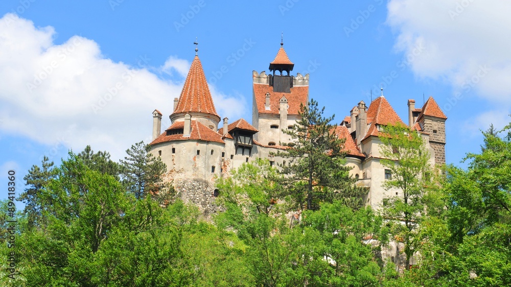 Dracula Castle in Bran, Brasov, Transylvania, Romania