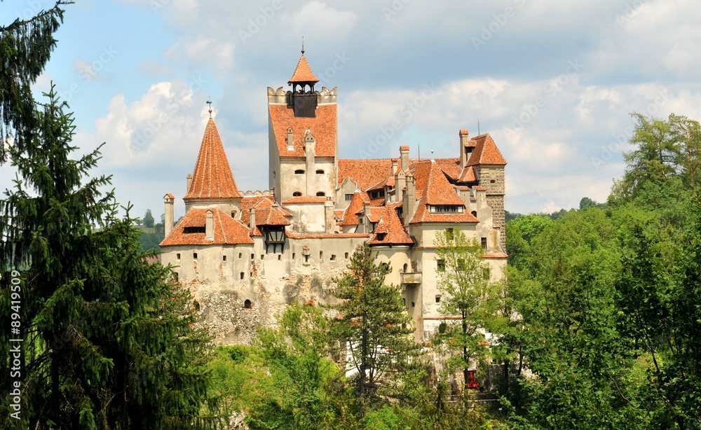 Dracula Castle in Bran, Brasov, Transylvania, Romania