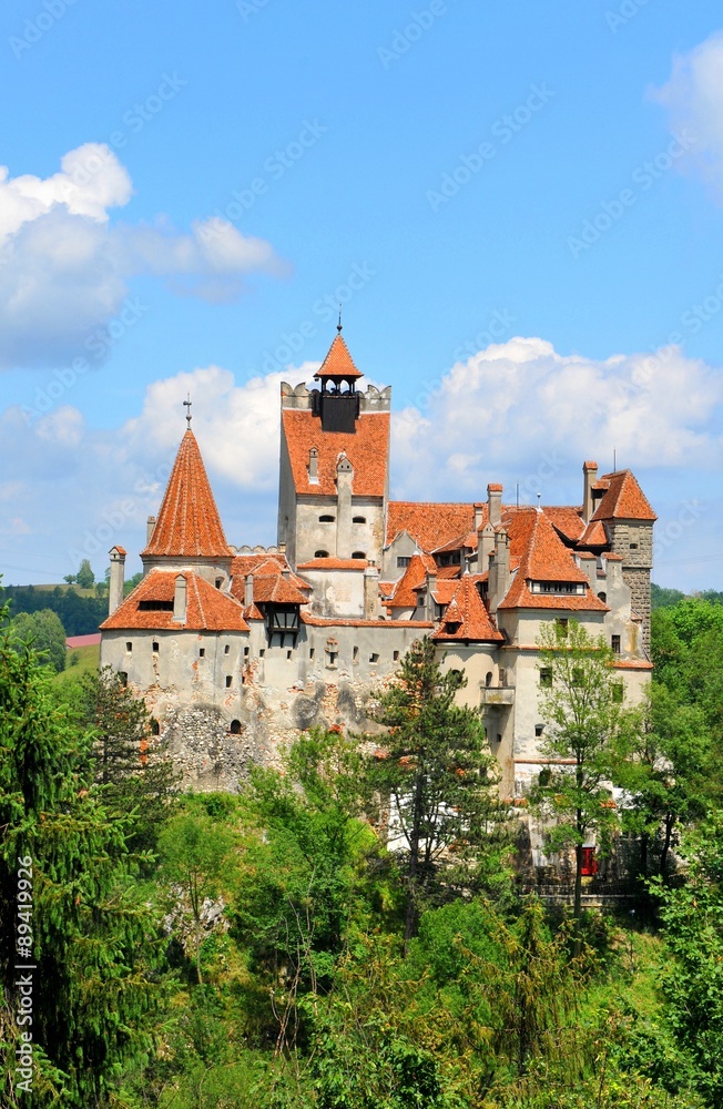 Dracula Castle in Bran, Brasov, Transylvania, Romania