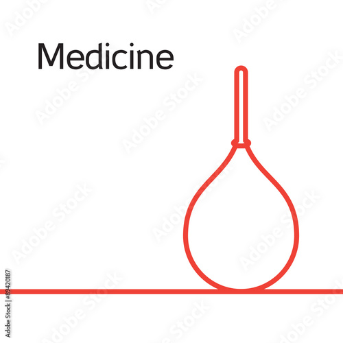 Medicine icon, logo, concept