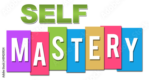 Принти на полотні Self Mastery Professional Colorful