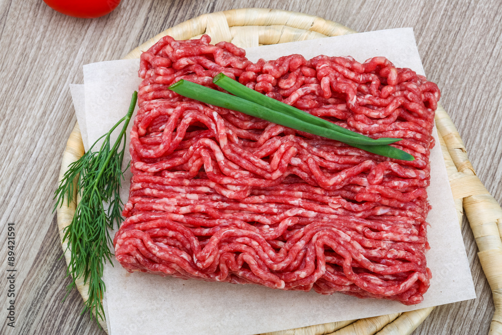 Raw minced meat Raw minced meat