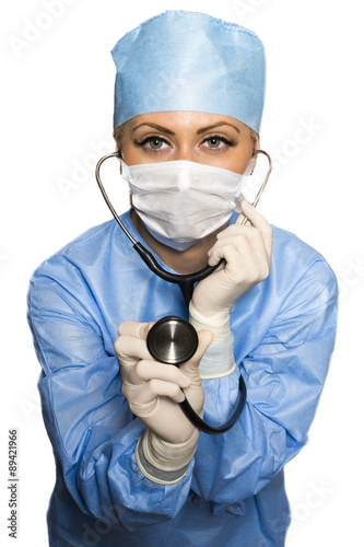 Doctor with stethoscope