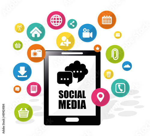 Social media design.