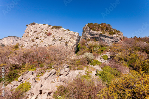 Mountain in the south of Crimea in Ukraine. Russia