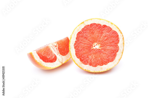 Ripe grapefruits