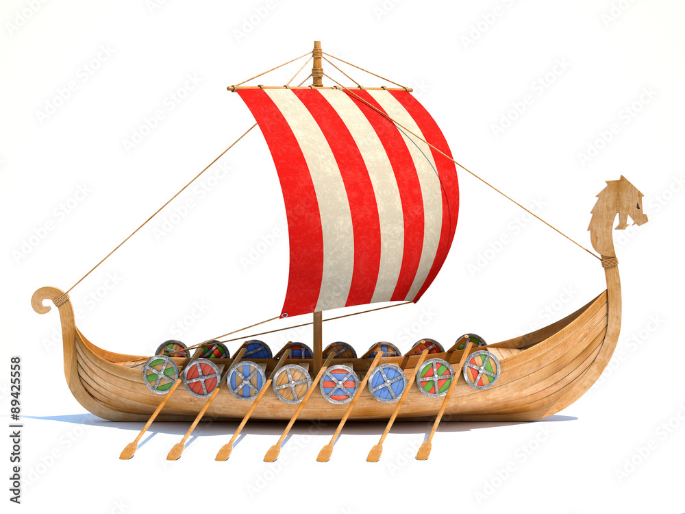 Obraz premium Viking ship