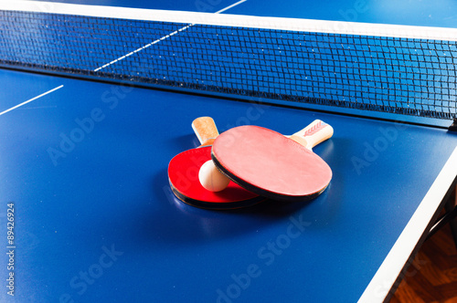 Obraz na płótnie Table tennis, ping pong