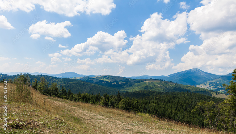 Montenegrin ridge in Carpathians