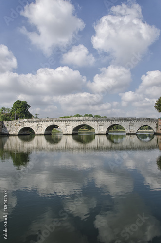 Bridge of Tiberius in Rimini
