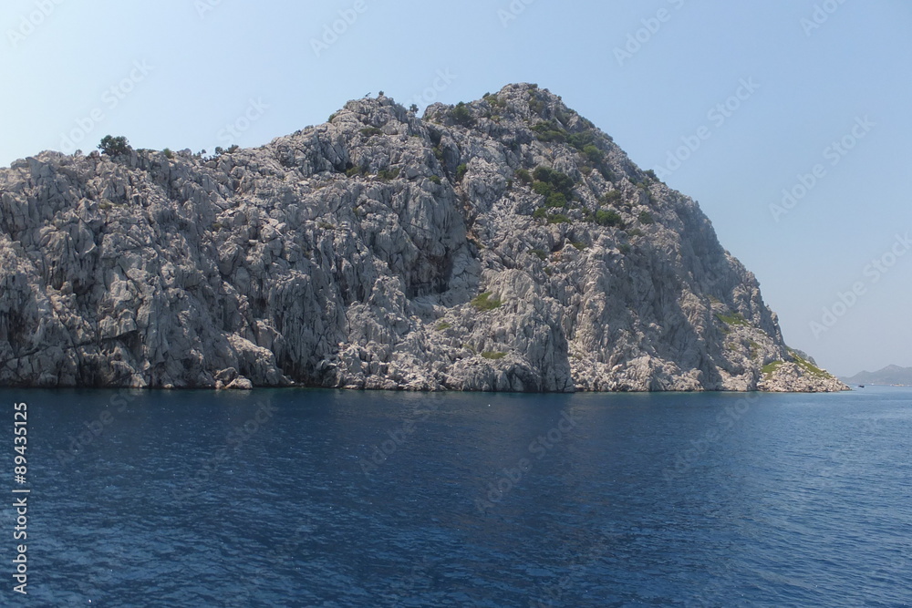 The islands in the Aegean Sea, Turkey, Marmaris