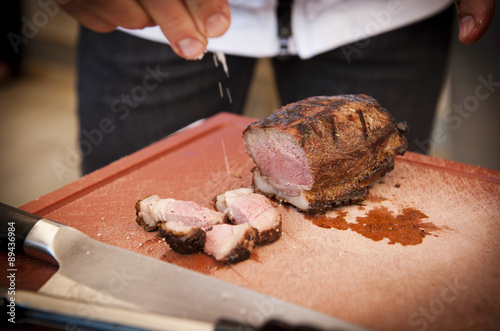 Rehrücken vom Grill