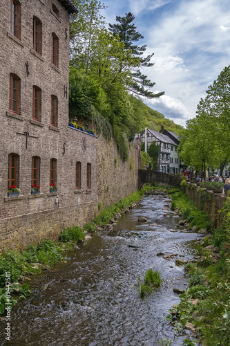 Erft river in Bad Munstereifel, Germany