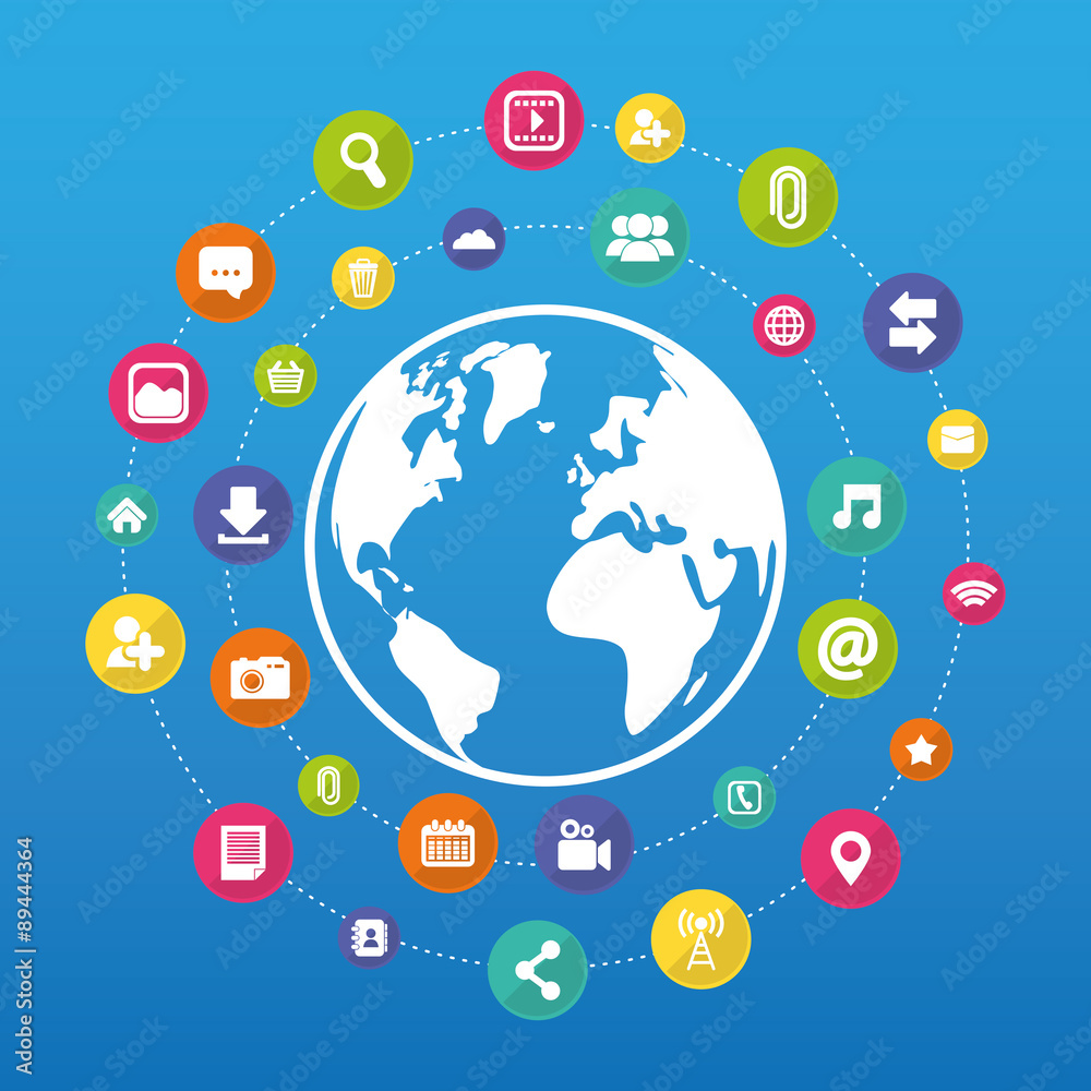 Social media design. Social media design.