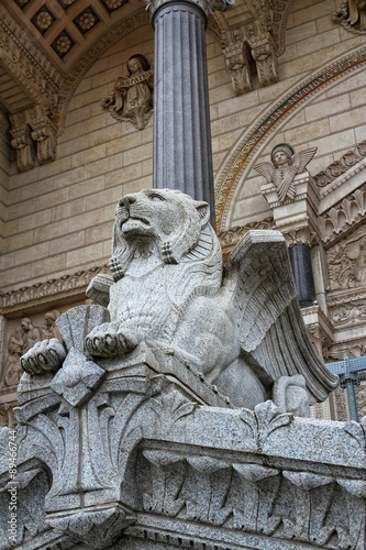 Lyon - Fourvière - Lion de Juda