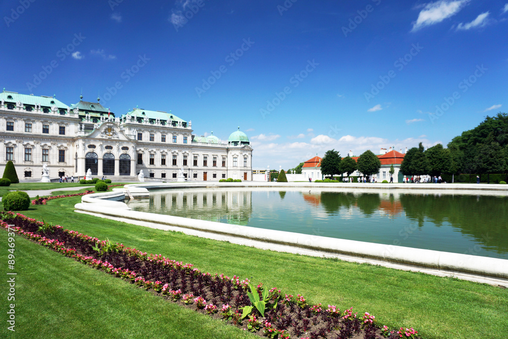 Naklejka premium Schloss Belvedere