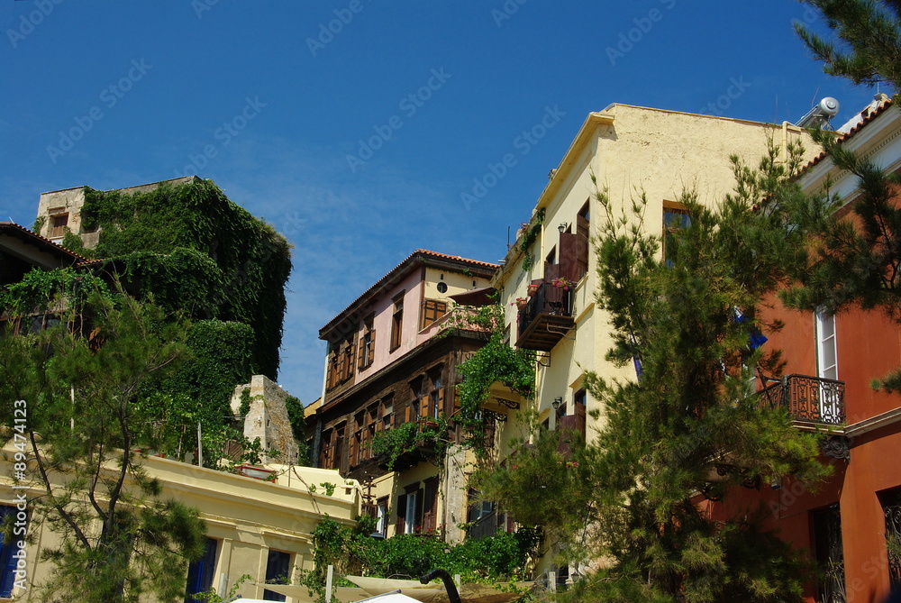 Vieux quartier de Plakias en Crète