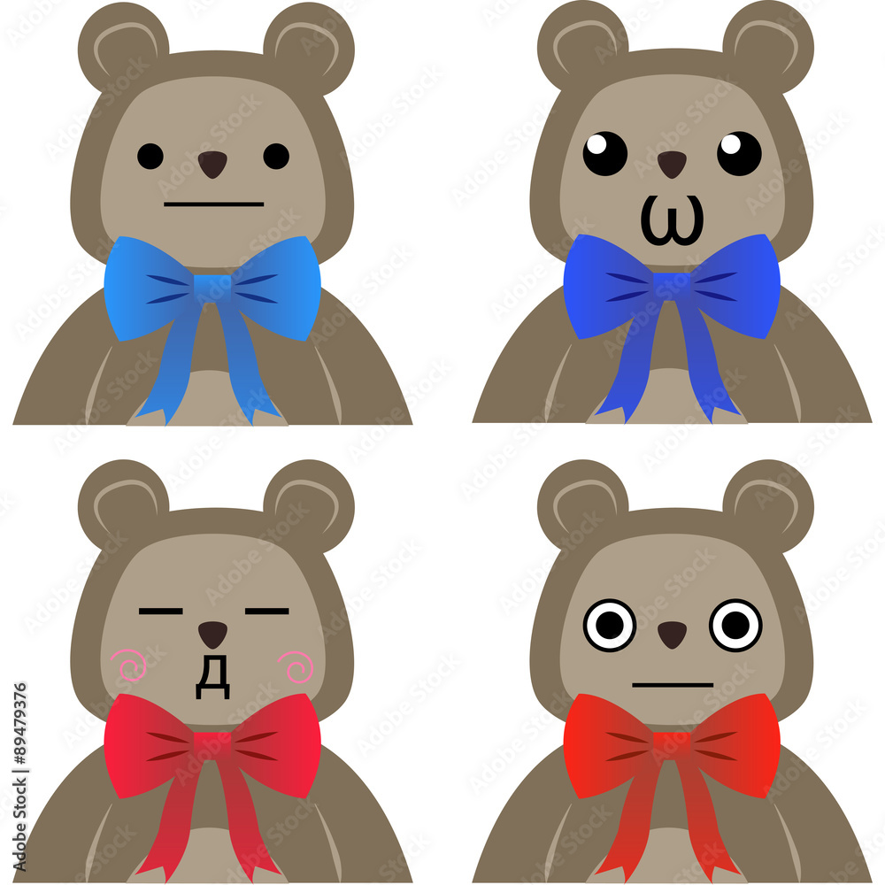 Fototapeta premium Emotes